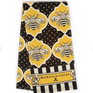Mackenzie Childs Queen Bee Dish Towel 🐝